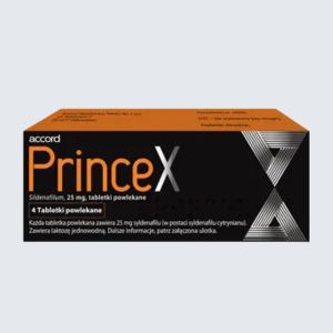 PrinceX 25 mg 4 Stück