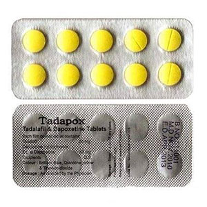 Tadapox 20 mg Tadalafil + 60mg Dapoxetine 10 Stück